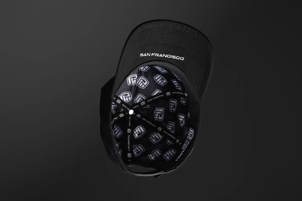 Polvadera PV-002 — San Francisco — underside — brim embroidery